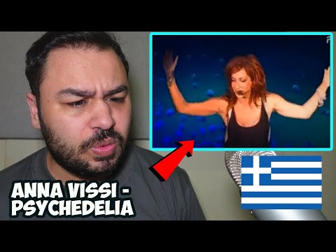 Anna Vissi - Psychedelia (Greek Music) Reaction