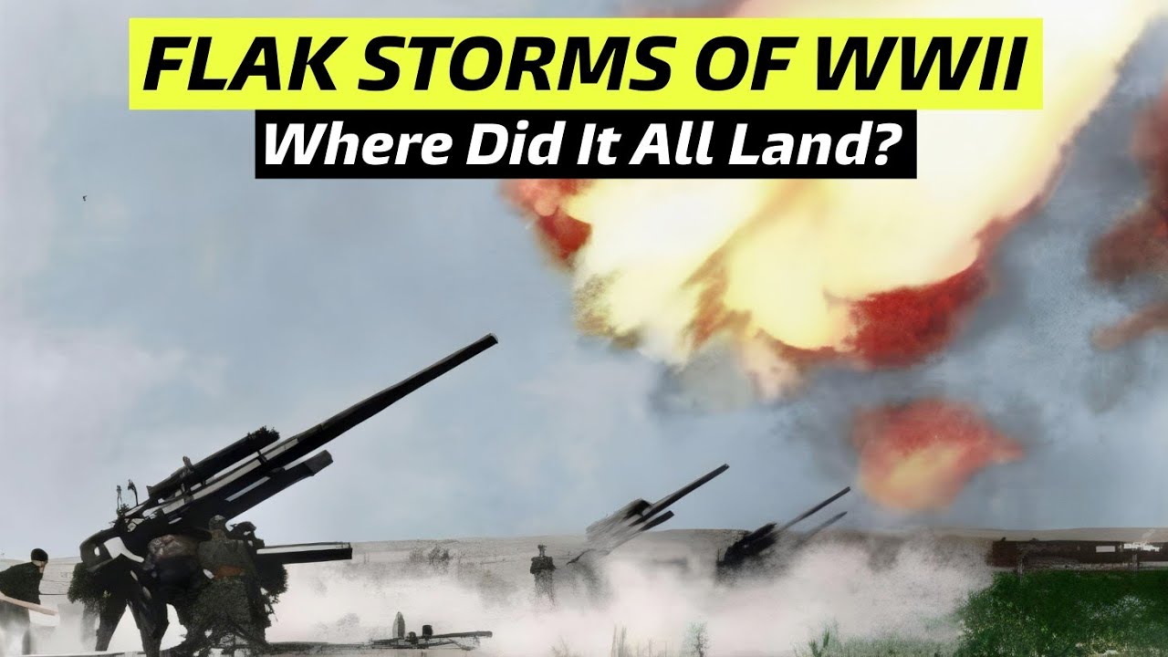 What Really Happened to All the Flak Fired During World War II?