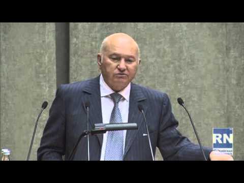 Юрий Лужков, мэр Москвы  Выступление на открытии конференции, посвящённой 20 летию стройкомплекса Мо