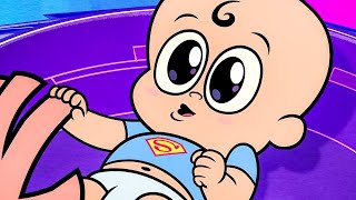 Baby Superman Scene - TEEN TITANS GO! TO THE MOVIES (2018) Movie Clip