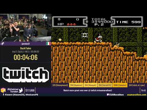 DuckTales  (Any% - 1p2c) por garadas21 - ESA Summer 2019