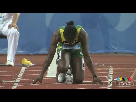 26th SU Shenzhen (CHN) - 100 m Women - Final