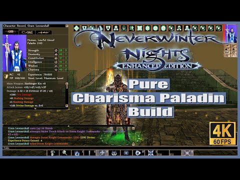 Neverwinter Nights 1 Pure Charisma Paladin Build