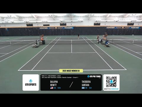 Dalayna Hewitt (USA) vs Theodora Xantava (GRE) - Game, Set, Match