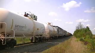 Railfanning the CN Strathroy Sub at Arkona Road. September 16, 2017