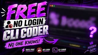 100% Free & Open-Source AI Coding Agent (No one know!)