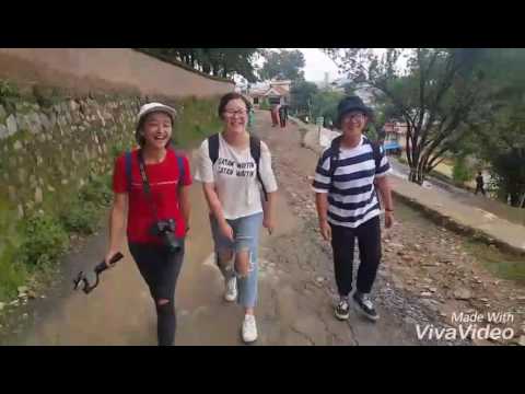 Hiking to Kopan Monastery