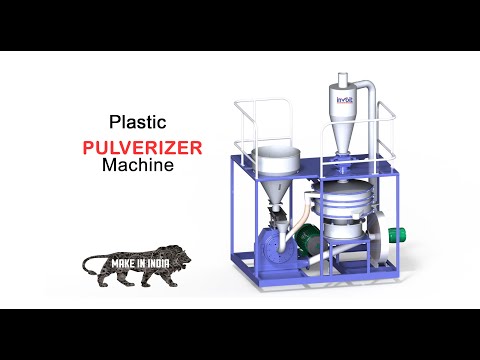 Semi Automatic Plastic Pulviser Machine