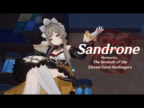 First Time Meeting Sandrone | Song of the Welkin Moon: Act 1 | Genshin Impact Version Luna 1