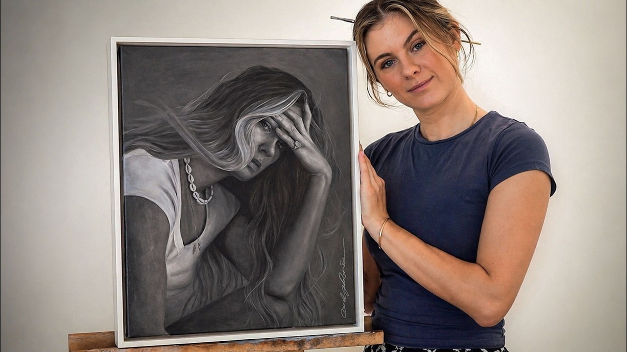 Returning to Portrait Painting After 9 Months Away | Oil Painting Process