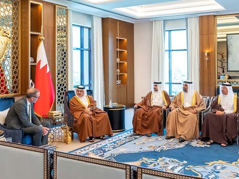 HRH the CP and PM receives the newly appointed Ambassador of the Federal Republic of Germany