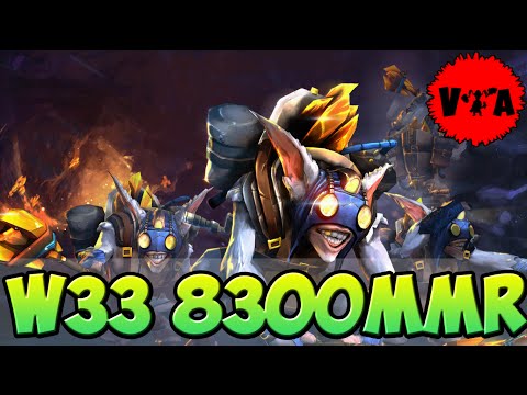 Dota 2 - W33 8200+ MMR The Best Meepo Player vol #21