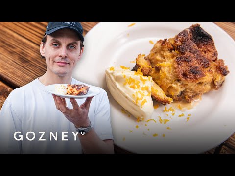Panettone Bread & Butter Pudding | Thomas Straker | Gozney Dome