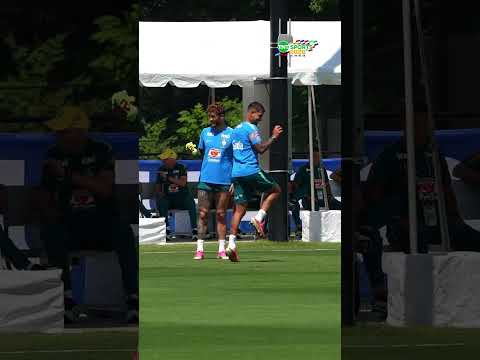 O que aconteceu aqui com o Neymar e Bruno Guimarães? 😂 #shorts