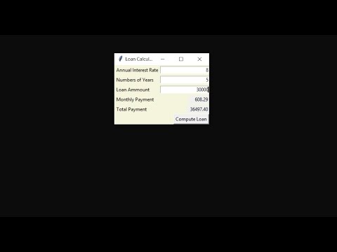 Loan Calculator In Python With Source Code Source Code Projects
