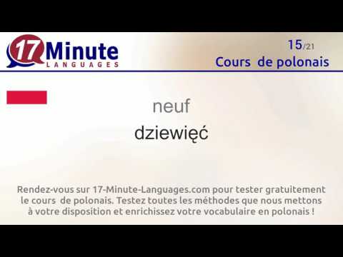 Cours  de polonais gratuit (vidéo)