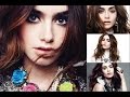 Эффектный макияж Лили Коллинз в фотосессии для журнала ELLE 