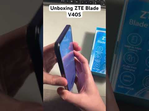 Unboxing ZTE Blade V40S