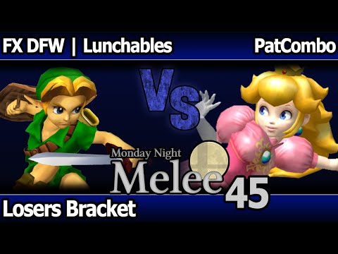 MNM 45 Melee - FX DFW | Lunchables (Young Link) vs PatCombo (Peach) - Losers Bracket