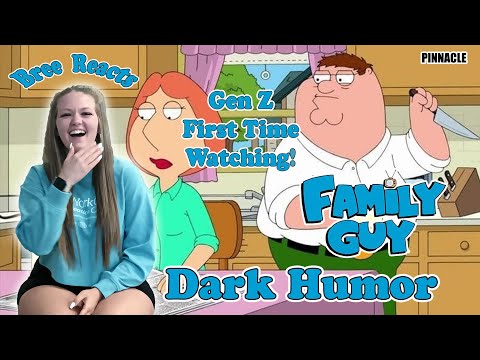 Bree Reacts! Gen Z First Time Watching Family Guy Dark Humor!