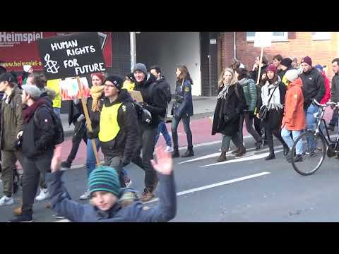 Münster kann mehr - Unser Demozug am 29.11.19 (uncut)