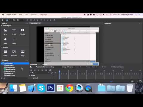 Cocos Studio: Importing Assets