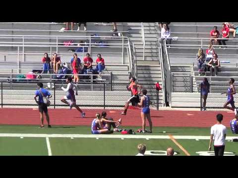 VarB 4x100 vs HB 4-24-14 - Los Alamitos Boys