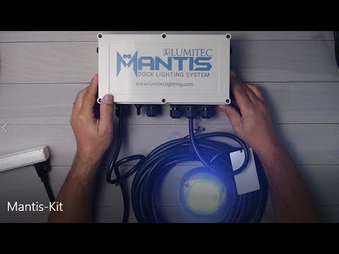 Lumitec Mantis Underwater Boat Dock Light Kit - Color Changing