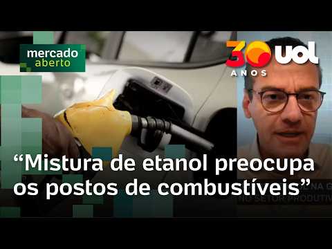 Mistura de etanol preocupa por muitos carros serem movidos somente a gasolina, diz Fecombustíveis