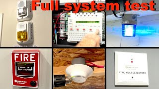 Home Fire Alarm System Full Test 2026 Annual Inspection