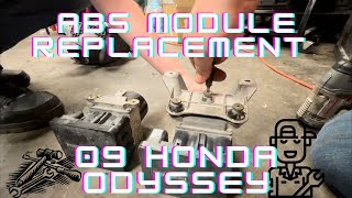 ABS Module Replacement 09 Honda Odyssey