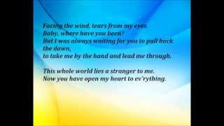 Color Me Bad - The Earth The Sun The Rain Lyrics