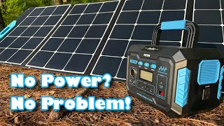 RUKO R299 Portable Power Station & RK200 Solar Panel
