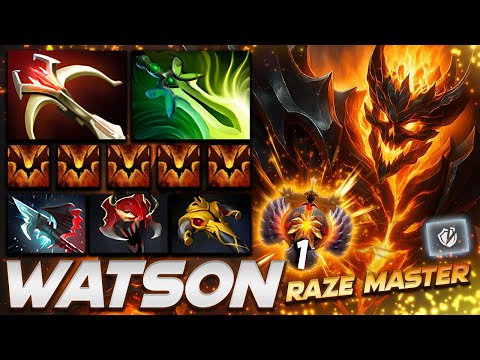 Watson Shadow Fiend TOP 1 RANK Raze Master - Dota 2 Pro Gameplay [Watch & Learn]