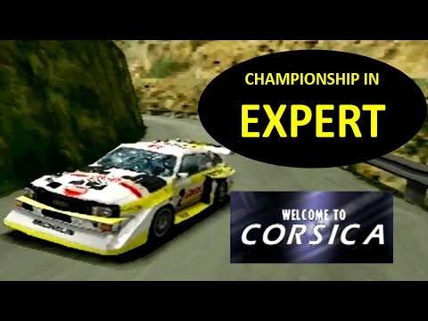 Championship in EXPERT (Corsica) - Colin McRae Rally Walkthrough Part 6 | PS1
