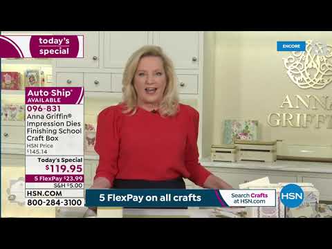 HSN | Anna Griffin Elegant Paper Crafting 05.04.2021 - 06 AM