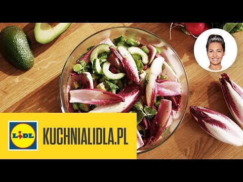 LETNIA SAŁATKA Z BOBEM I CYKORIĄ 🥒 | Kinga Paruzel & Kuchnia Lidla