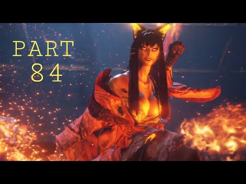 Nioh 2 Pt 84 BOSS FIGHT YOKAI CAT (KASHA)The Frenzied Blaze Walktrough Ps4 pro gameplay