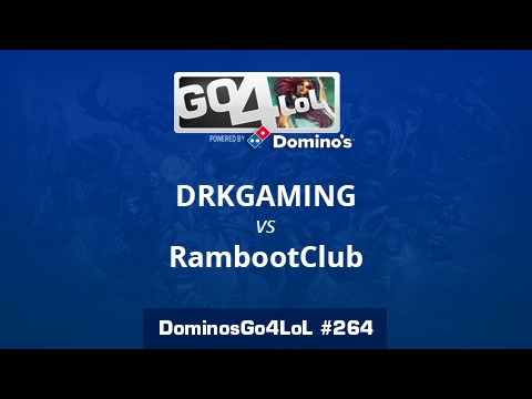DRK GAMING vs. RambootClub - Cuartos - Domino's Go4LoL #264