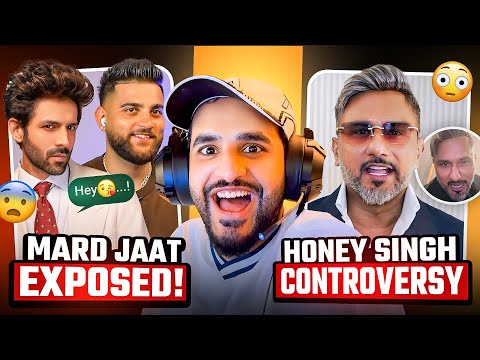 Reacting to Mard Jaat exposed controversy 😂 & Honey Singh Funny Memes 