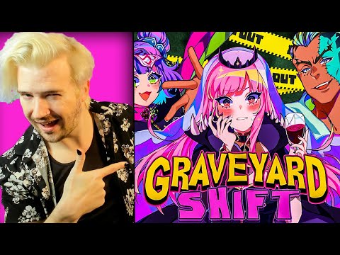 Graveyard Shift Reaction - Calliope Mori ft. BOOGEY VOXX