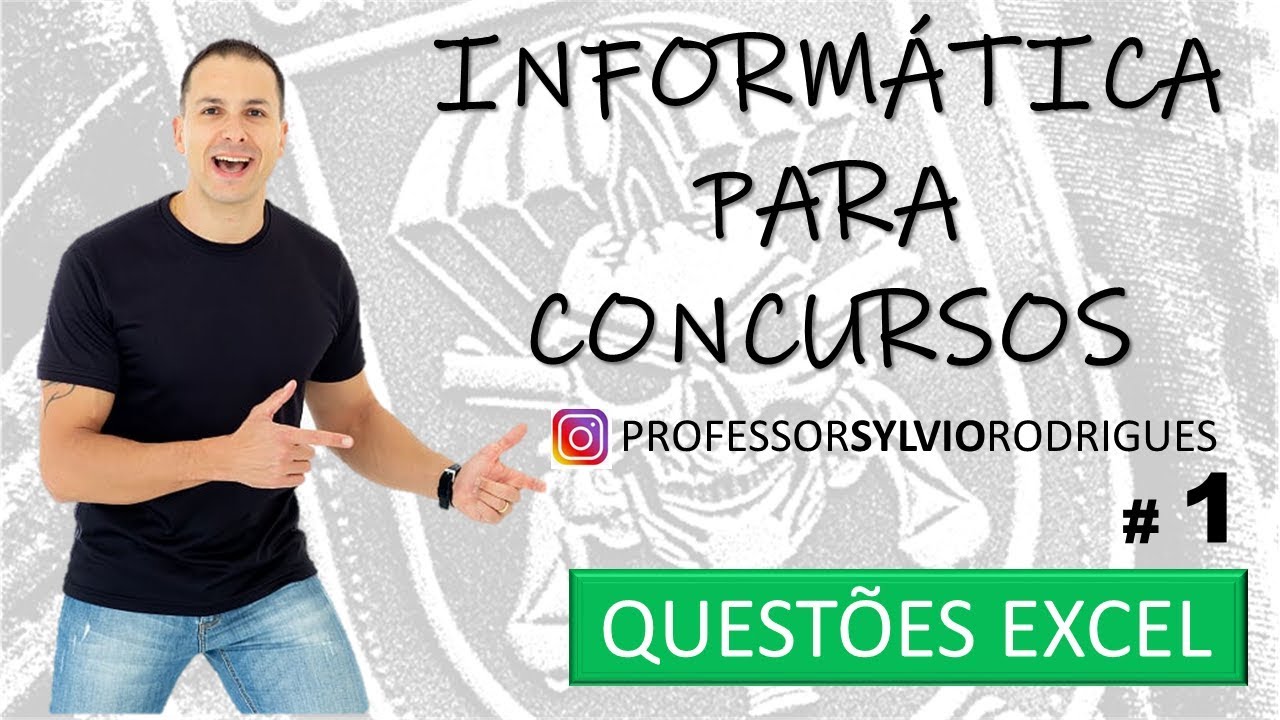 Questões de Informática para Concursos - Excel #01