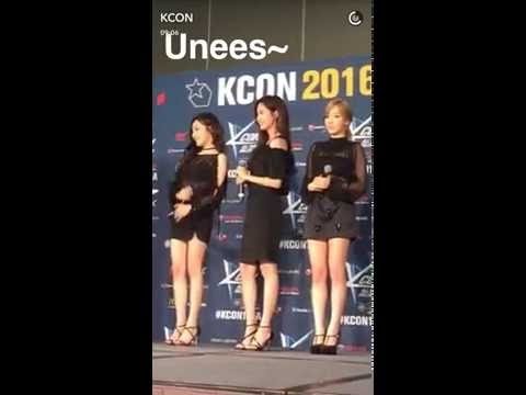 160801 TTS - KCON16LA Red Carpet @ kconusa snapchat update 1~12
