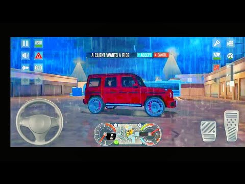 Taxi Sim 2020 🚖✨ E30 OLD CAR CRAZY UBER DRIVING - Car Games 3D Android iOS Gameplay #5