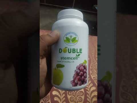 Review of double stem cell powder for daily use