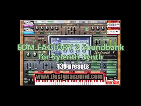 Sylenth Soundbank - EDM Factory 2 Soundset, 139 Presets