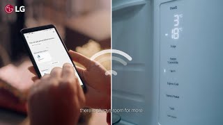 LG Réfrigérateur Side-by-Side LG 674L avec Hygiene Fresh+™, DoorCooling+™, Smart Diagnosis™, finition en acier urbain, 3 étoiles, play video, GC-B257KLJW, thumbnail 1