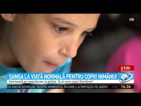 Şansă la viaţă normală pentru copiii nimănui