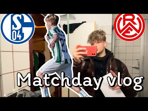 U17 Bundesliga matchday vlog vs Schalke 04 and Rot weiß Essen #2