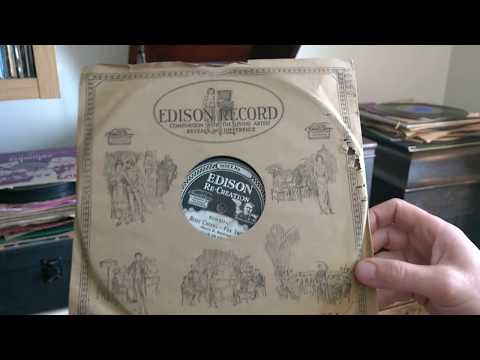 Rosy Cheeks - Club De Vingt Orchestra - Edison DD Diamond Disc B16 Chalet Phonograph